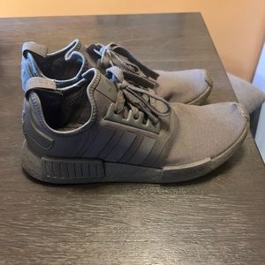 Grey adidas NMD R1 sneakers
